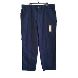 Carhartt B151 NVY Original Dungaree Fit Carpenter Cargo Pants  Mens 46x32